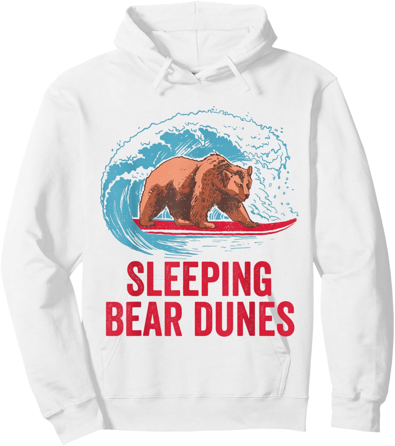 Sleeping Bear Dunes Hoodie - Hoodie | White