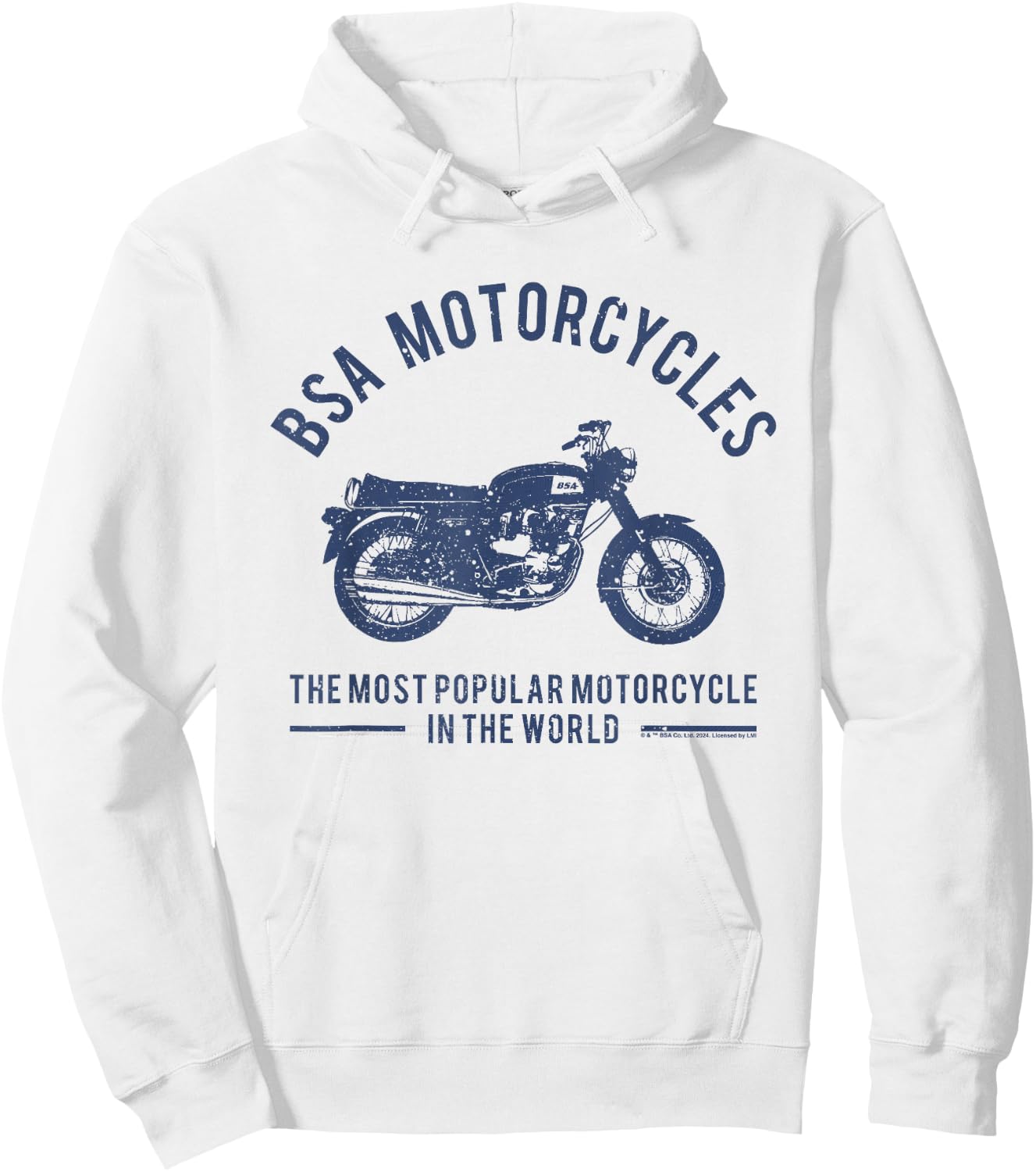 BSA Motorcycles Most Popular In The World Hoodie - Hoodie | White