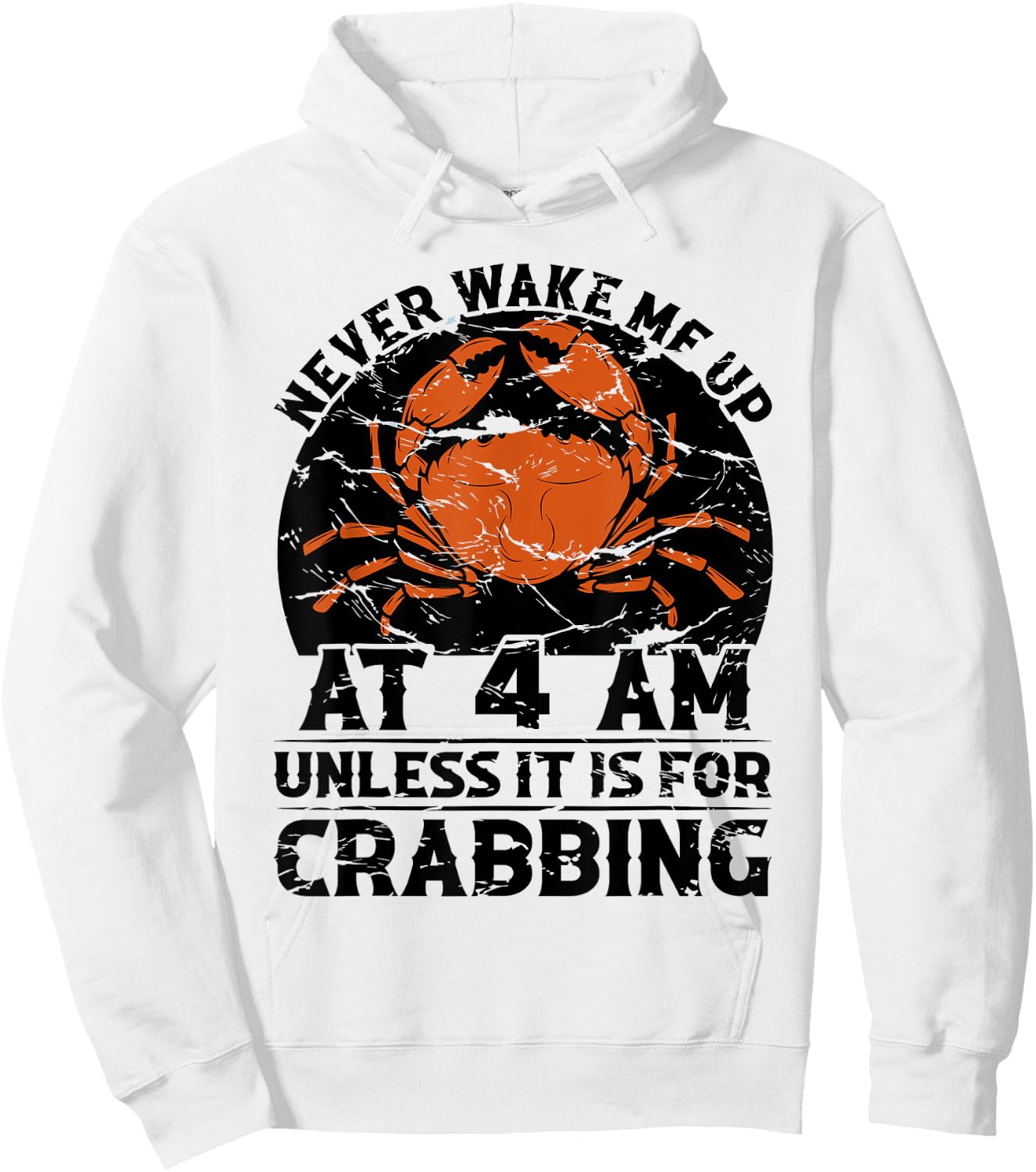 Crabbing Equipment Crabber Supplies Crabbing Gloves Crabbing Hoodie - Hoodie | White