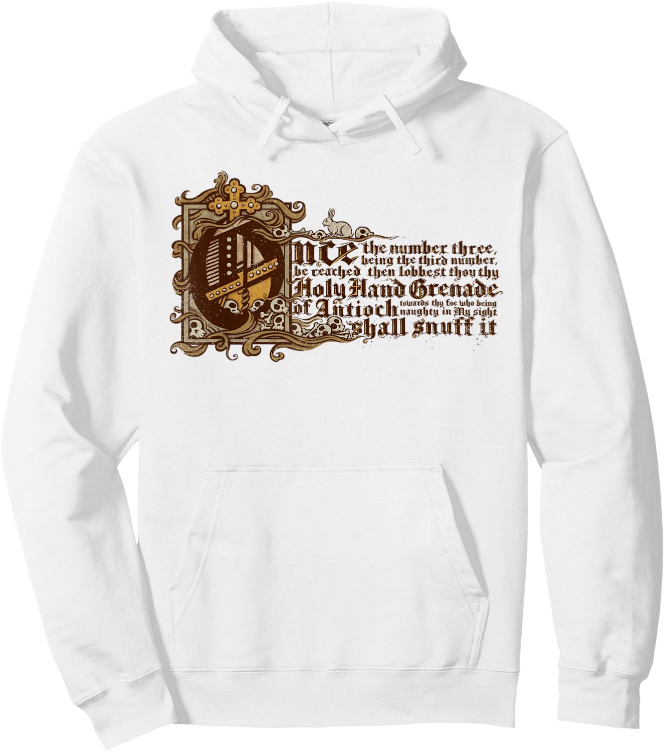 Holy Hand Grenade Hoodie - Hoodie | White