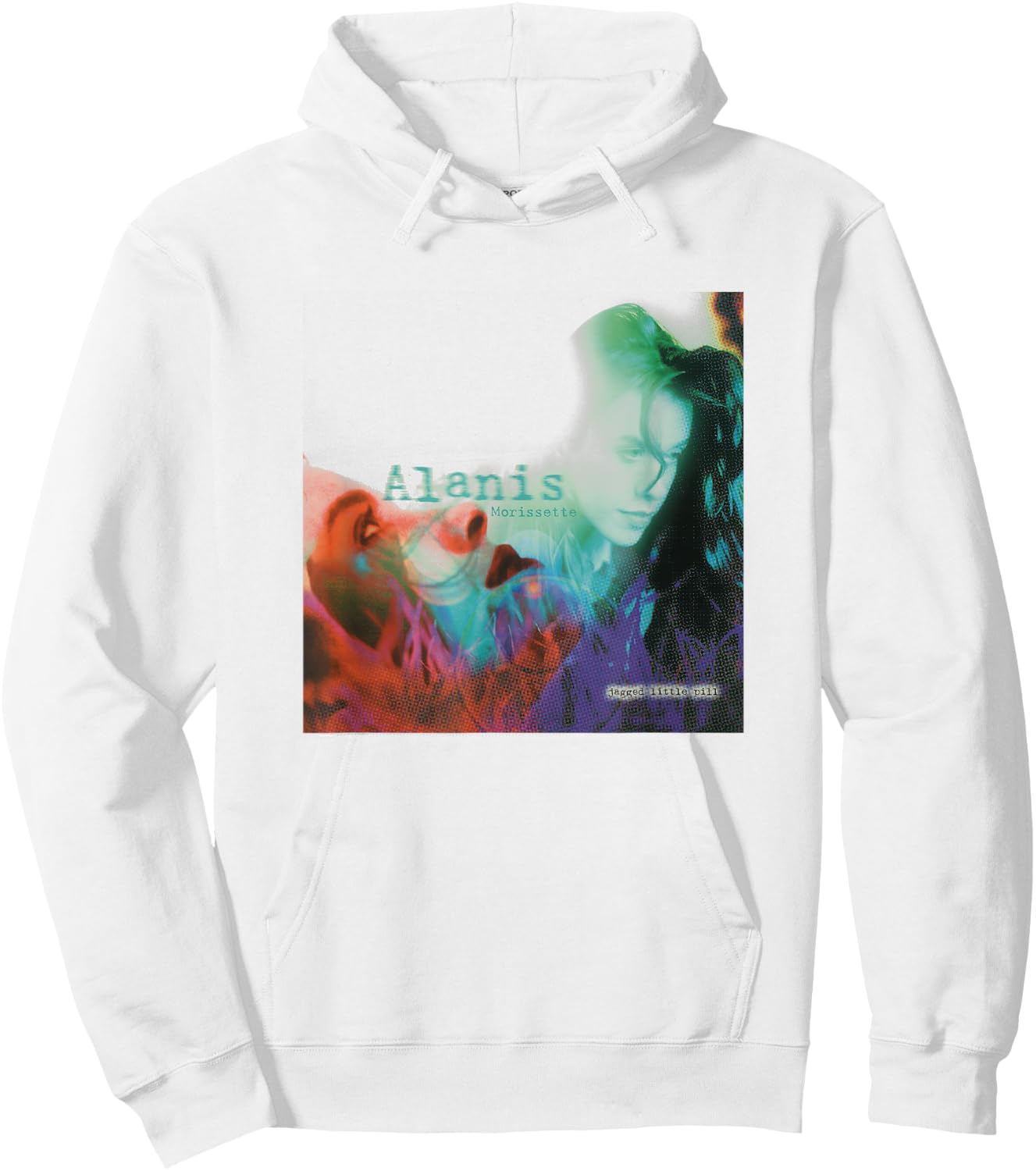 Alanis Morissette - Jagged Little Pill Hoodie - Hoodie | White
