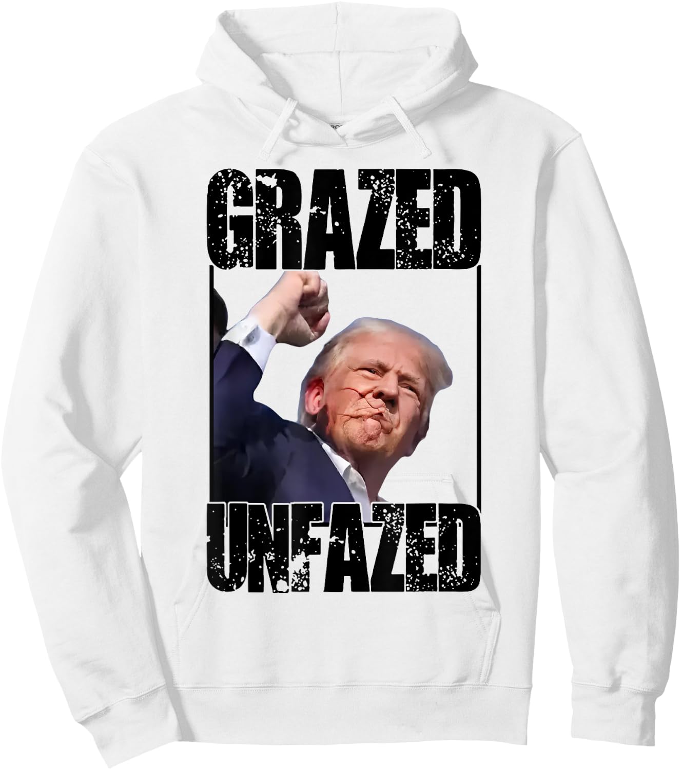 Grazed and Unfazed Hoodie - Hoodie | White