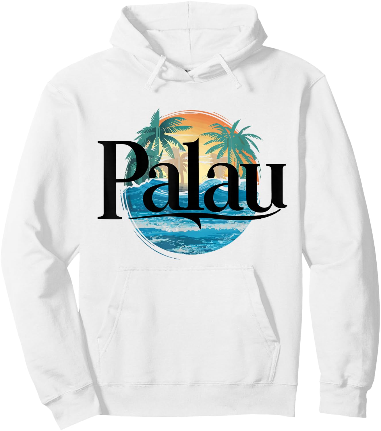 Palau Pacific Ocean Hoodie - Hoodie | White