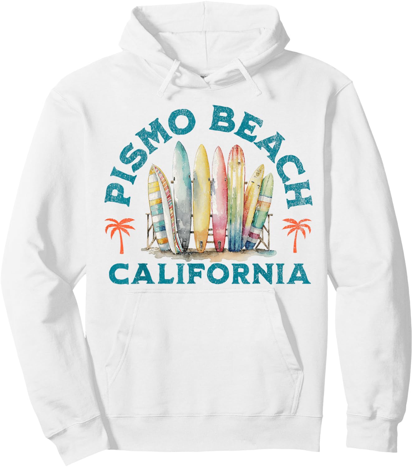 Pismo Beach Hoodie - Hoodie | White