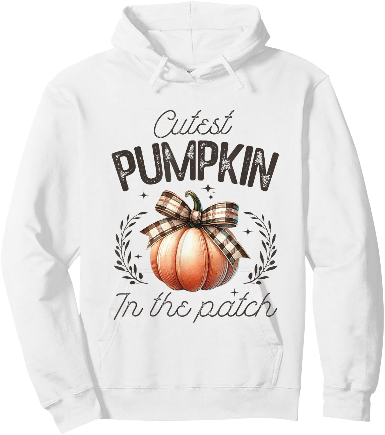 Cutest Pumpkin Patch Cute Halloween Hoodie - Hoodie | White