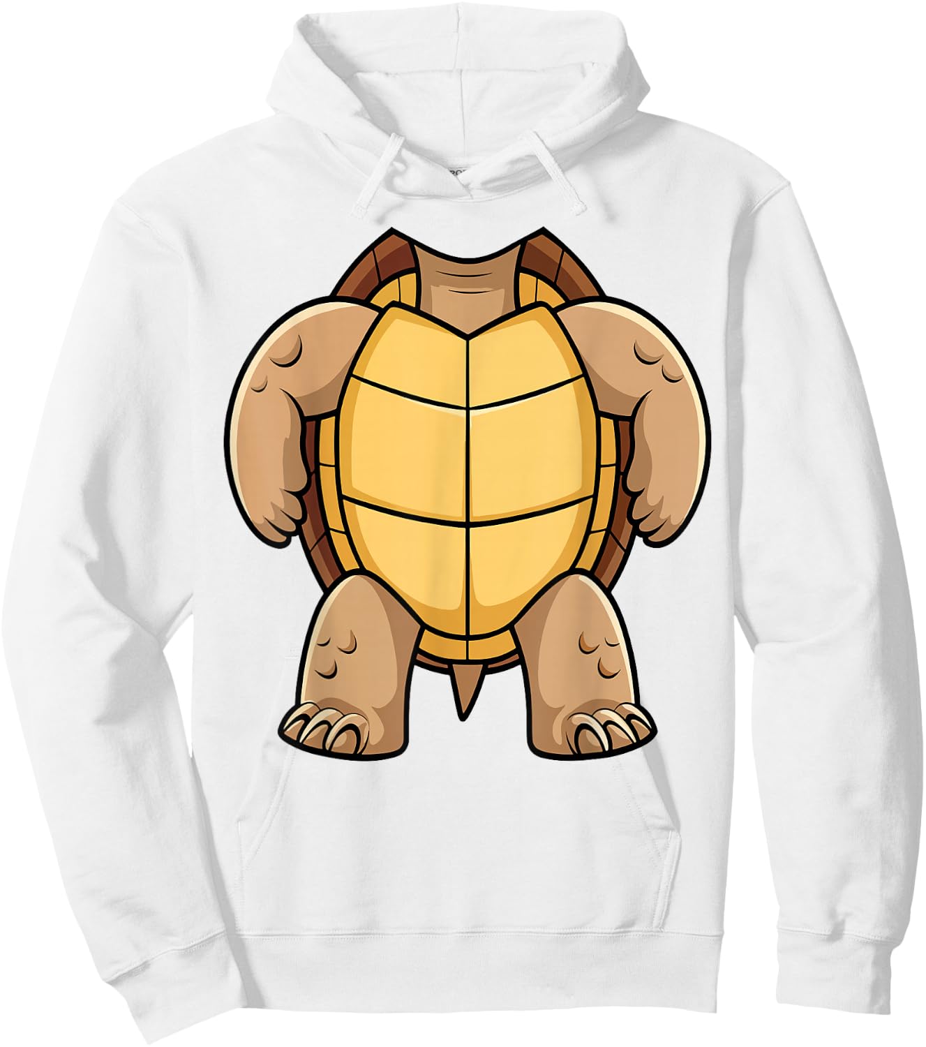 Turtle Shirt Adult Kids Men Women Turtle Shell Costume Hoodie - Hoodie | White