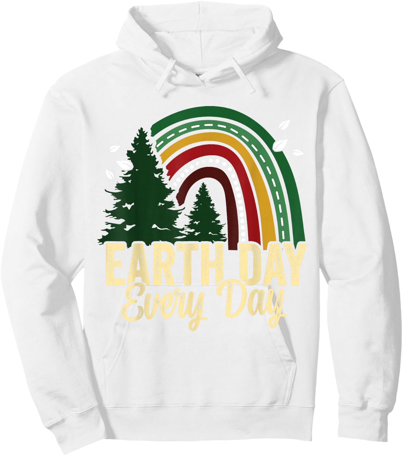 Earth Day Everyday Awareness Planet Animal Men Women Kids Hoodie - Hoodie | White