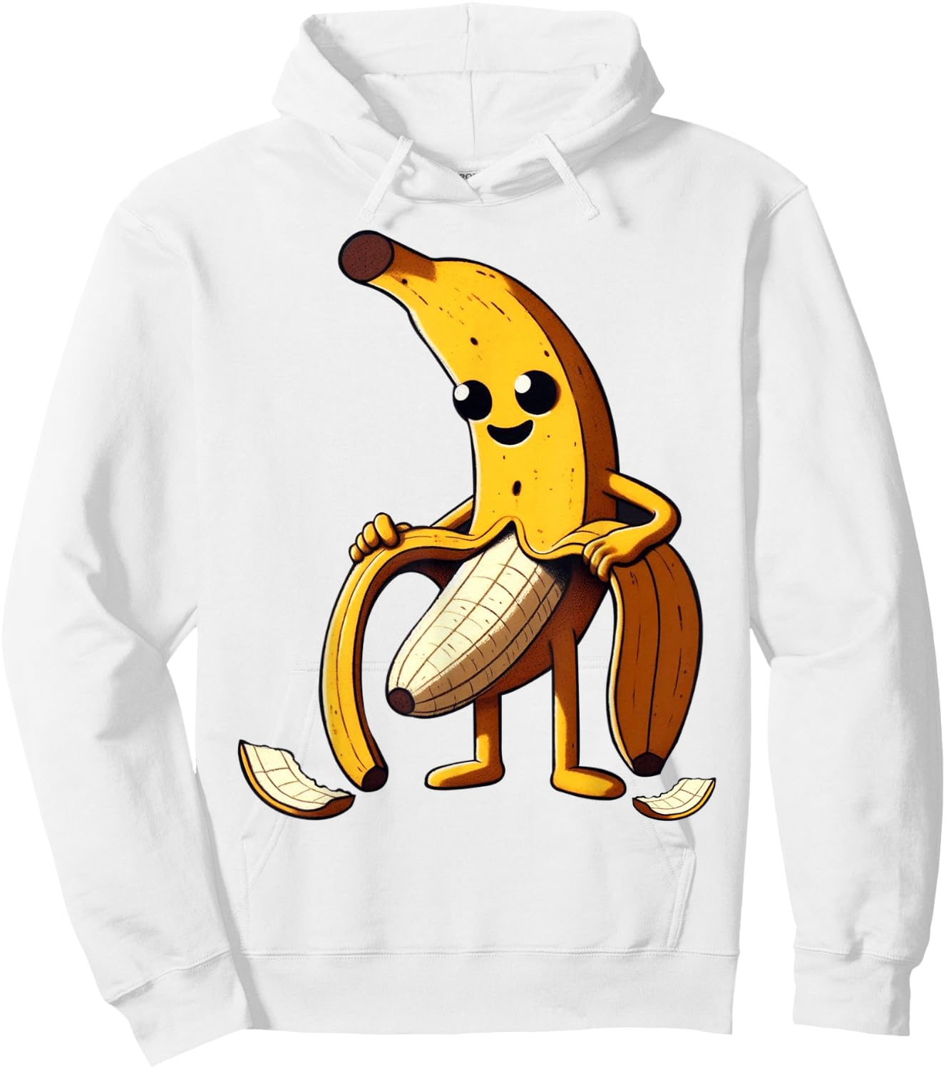 Funny Banana Shirts Costume Women Boys Kids Banana Hoodie - Hoodie | White