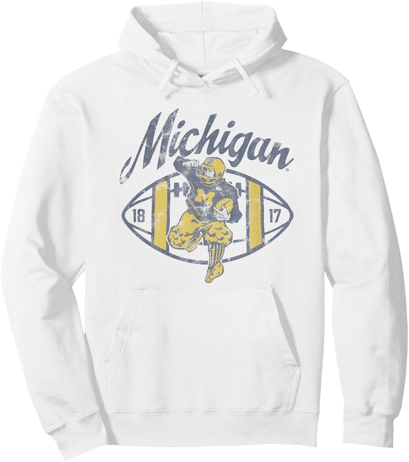 University of Michigan Wolverines U of M Spirit Collection Hoodie - Hoodie | White
