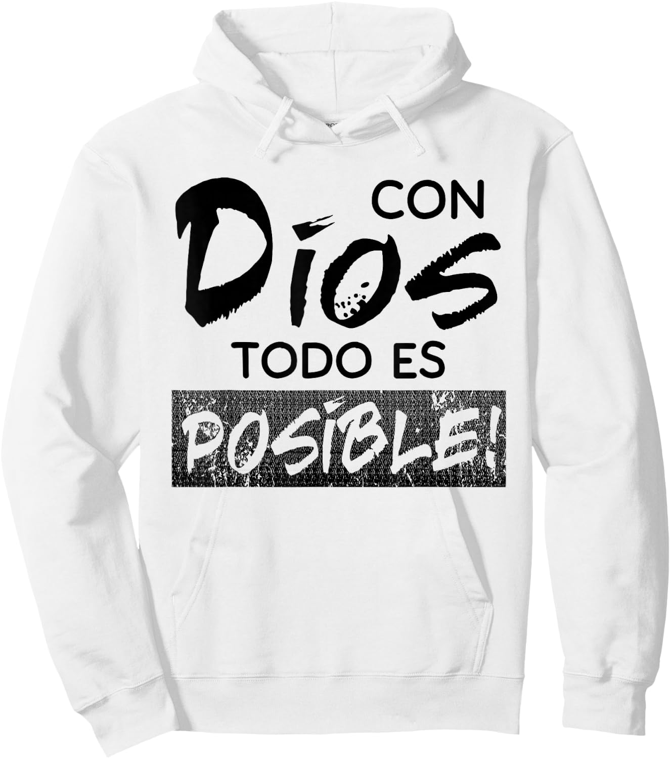 Christian Spanish Espanol for pastors or ministers Hoodie - Hoodie | White