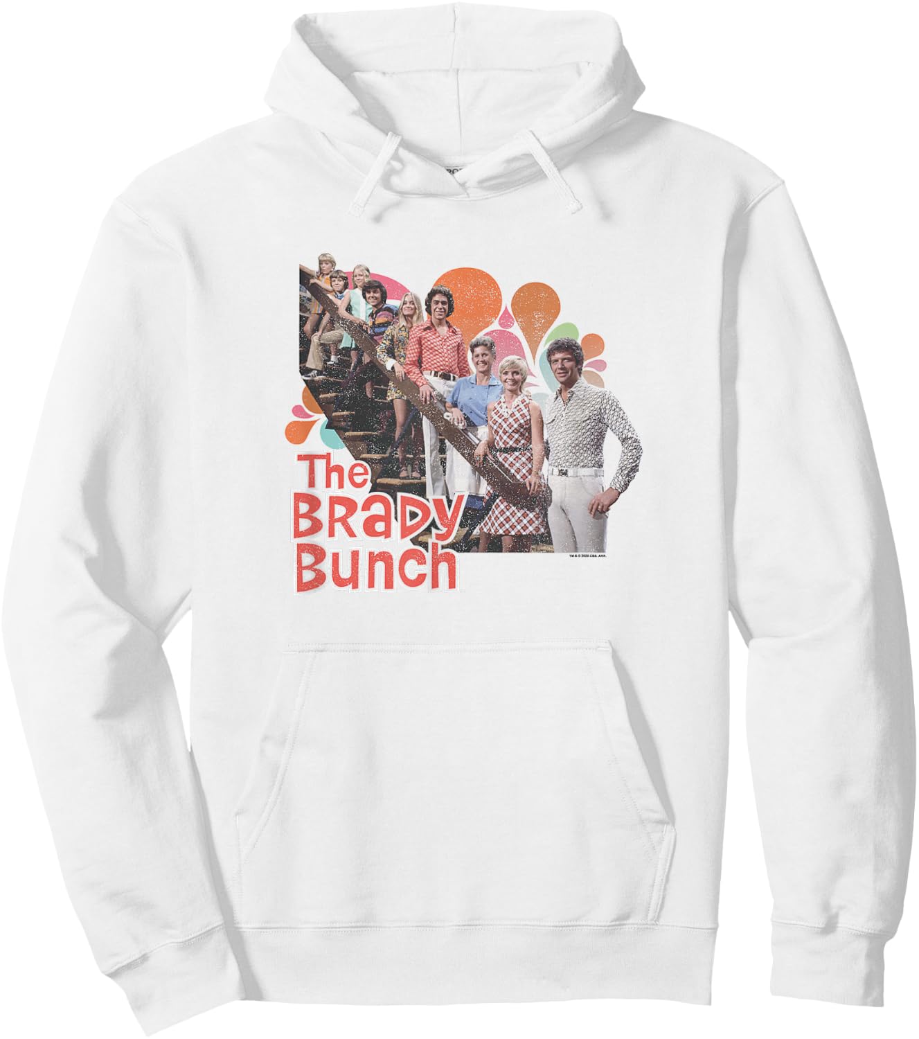 The Brady Brunch - Vintage Hoodie - Hoodie | White