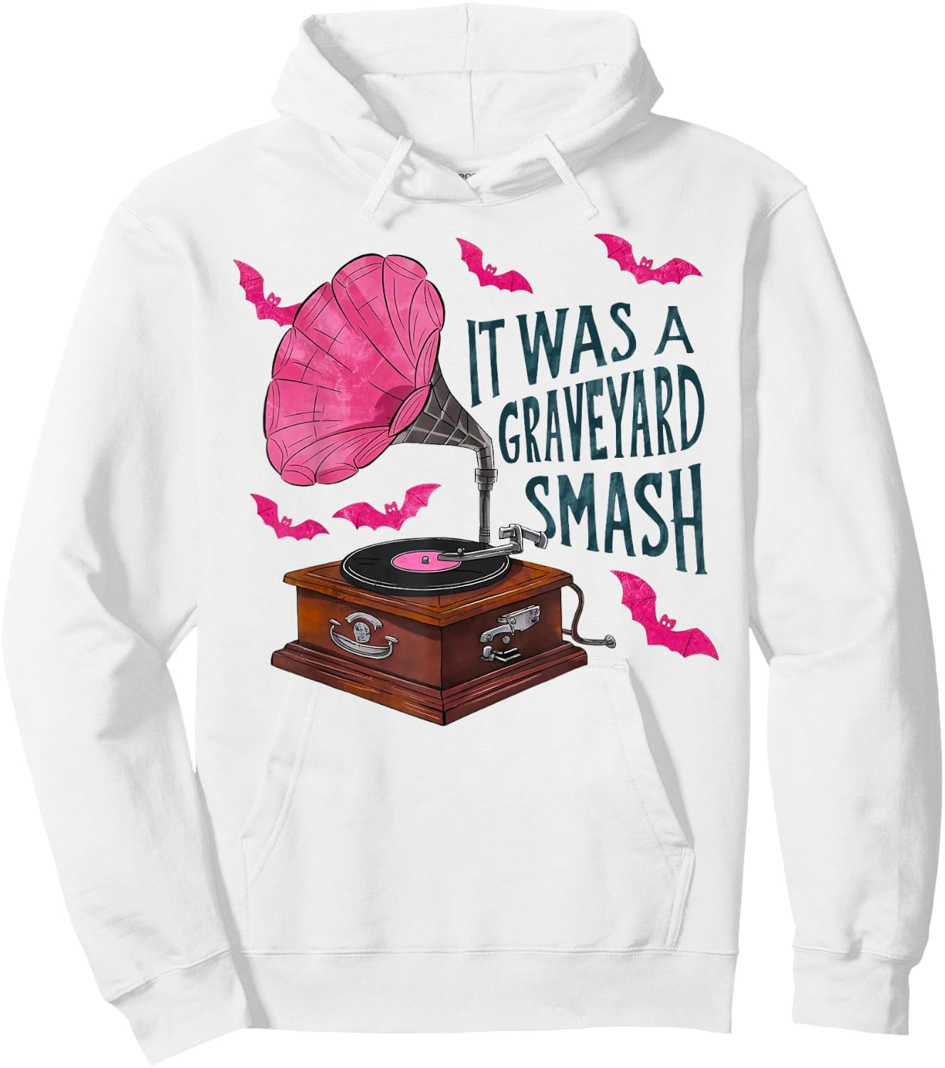 It Was A Graveyard Smash Hoodie - Hoodie | White
