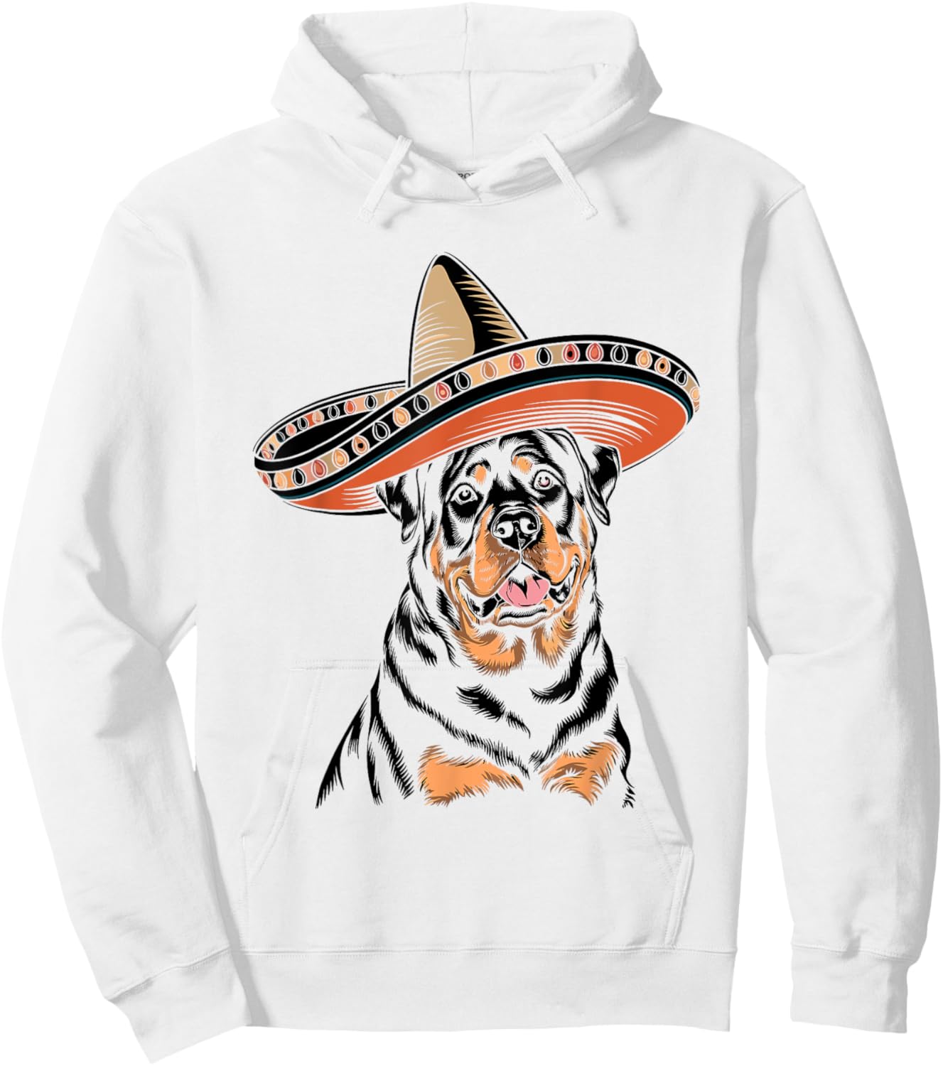 Rottweiler Mom Like A Regular Mom But Sweeter Rottie Hoodie - Hoodie | White