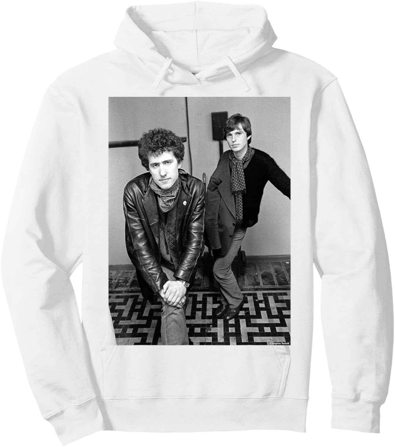 OMD Orchestral Manoeuvres In The Dark By Virginia Turbett Hoodie - Hoodie | White