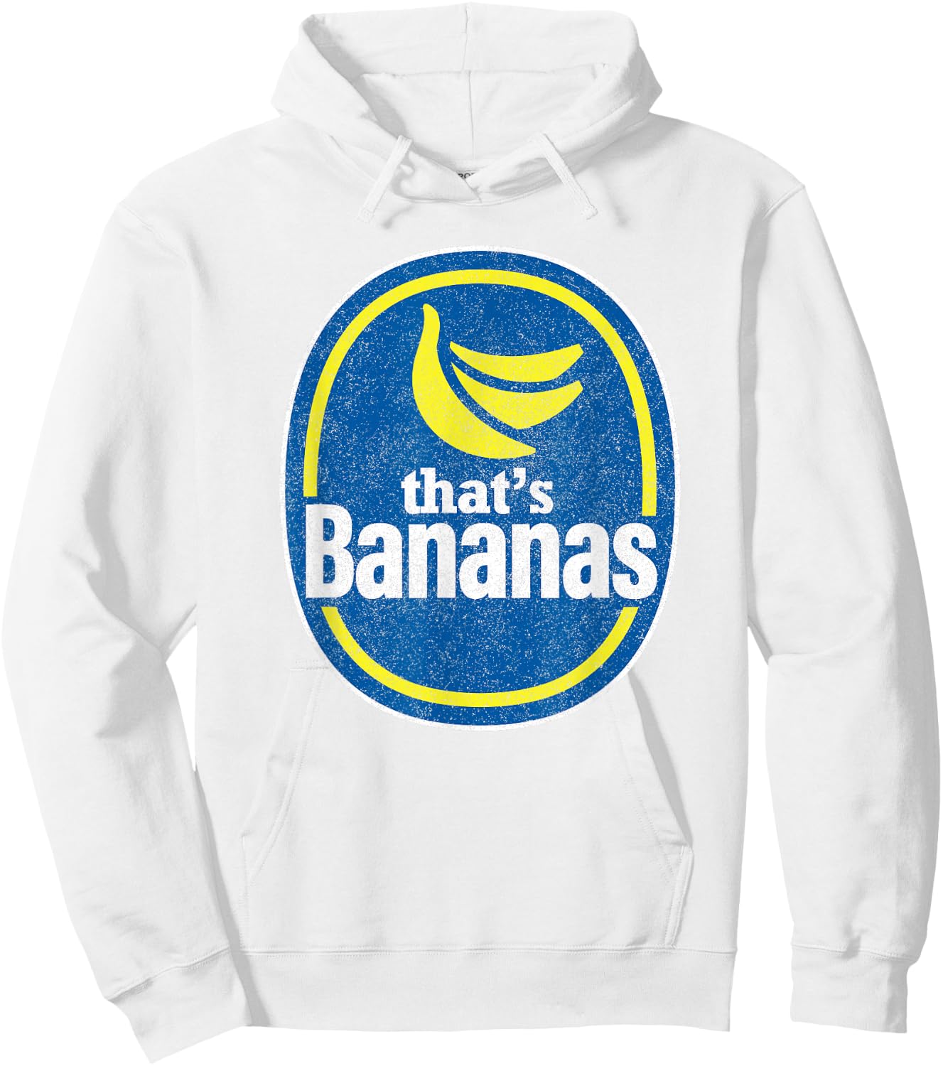 Retro Funny Pretend That's Bananas Halloween Costume Fruit Hoodie - Hoodie | White