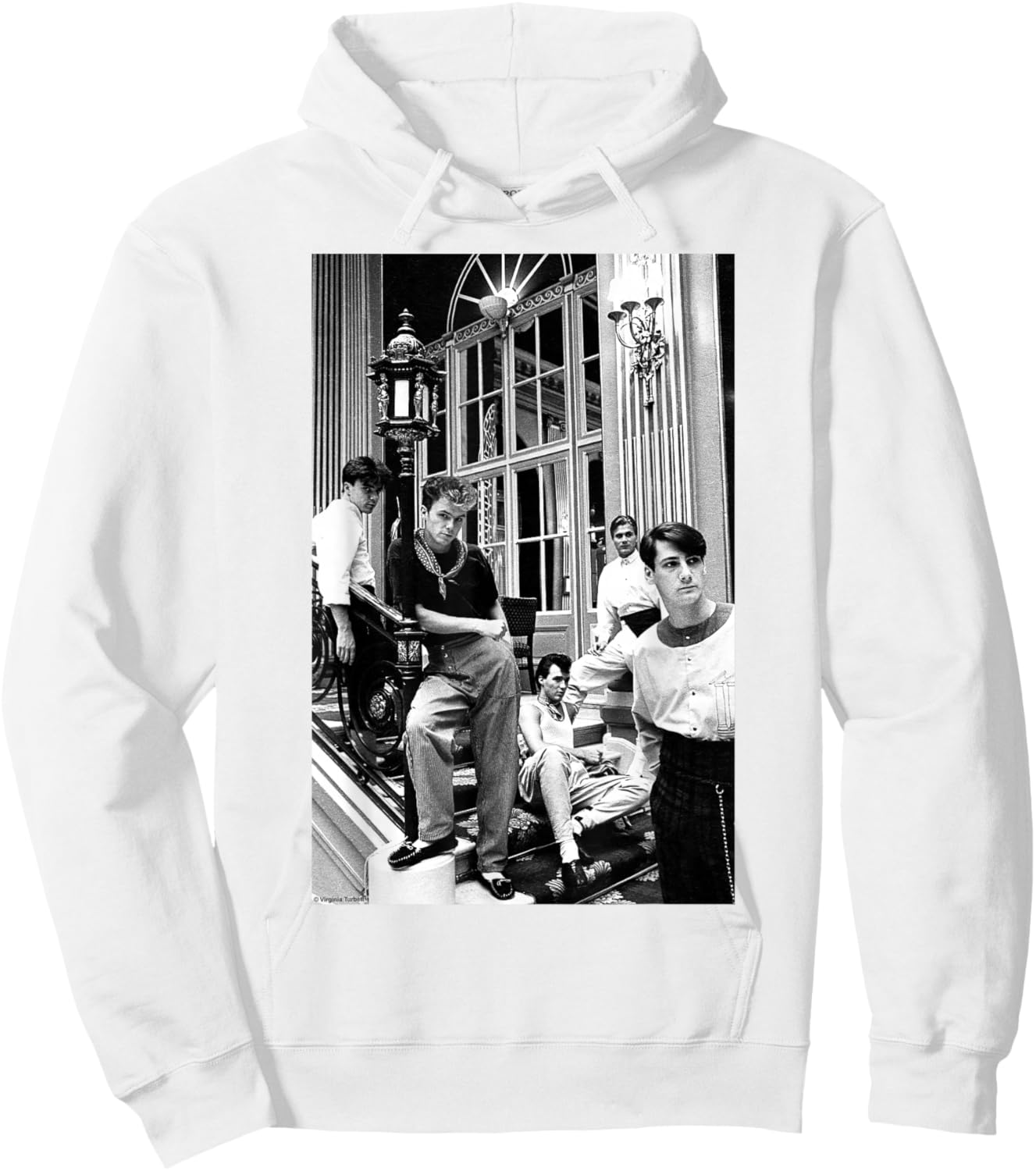 Spandau Ballet Band Photo By Virginia Turbett Hoodie - Hoodie | White