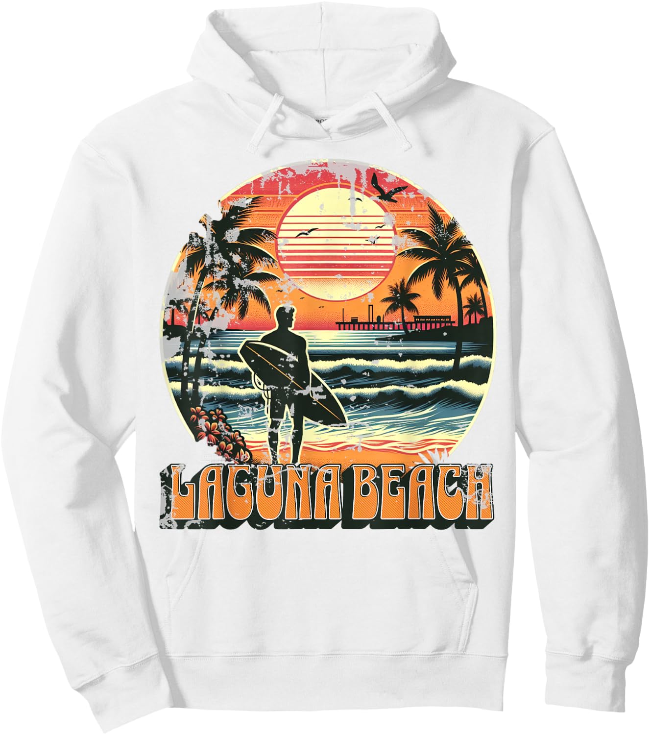 Laguna Beach Hoodie - Hoodie | White