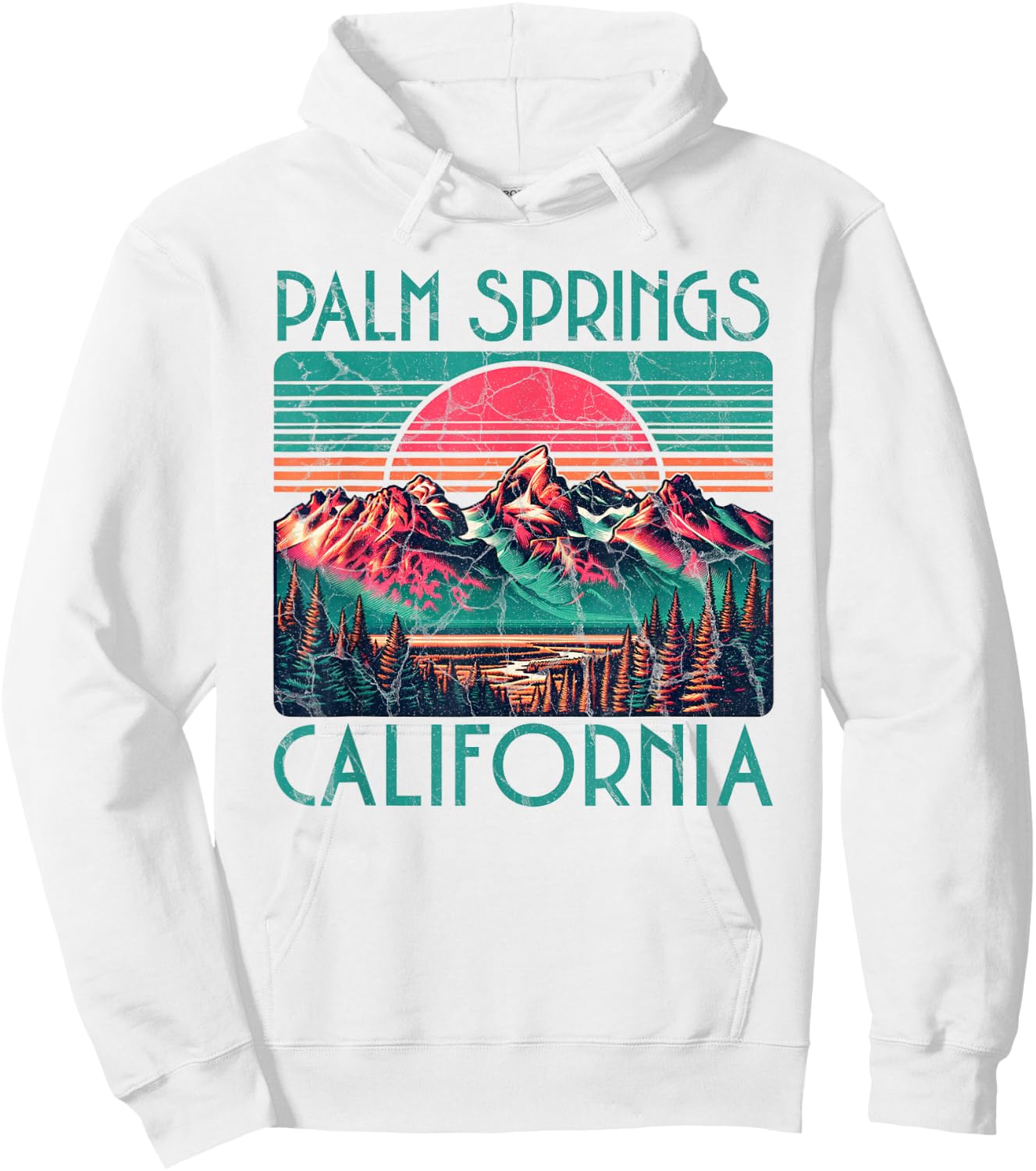 Palm Springs Hoodie - Hoodie | White
