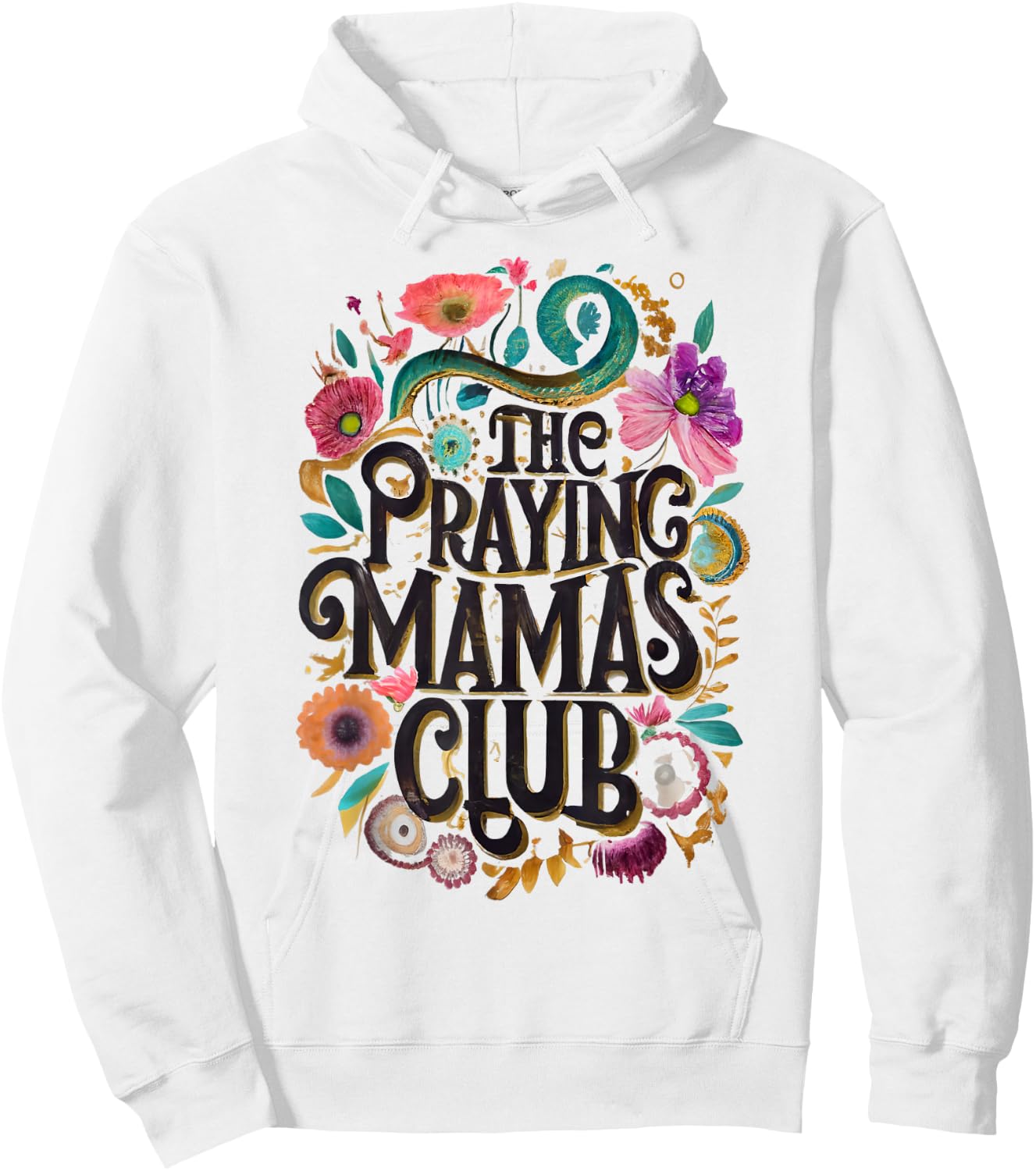 Praying Mamas Club Faith Praying Mother Jesus Christians Hoodie - Hoodie | White