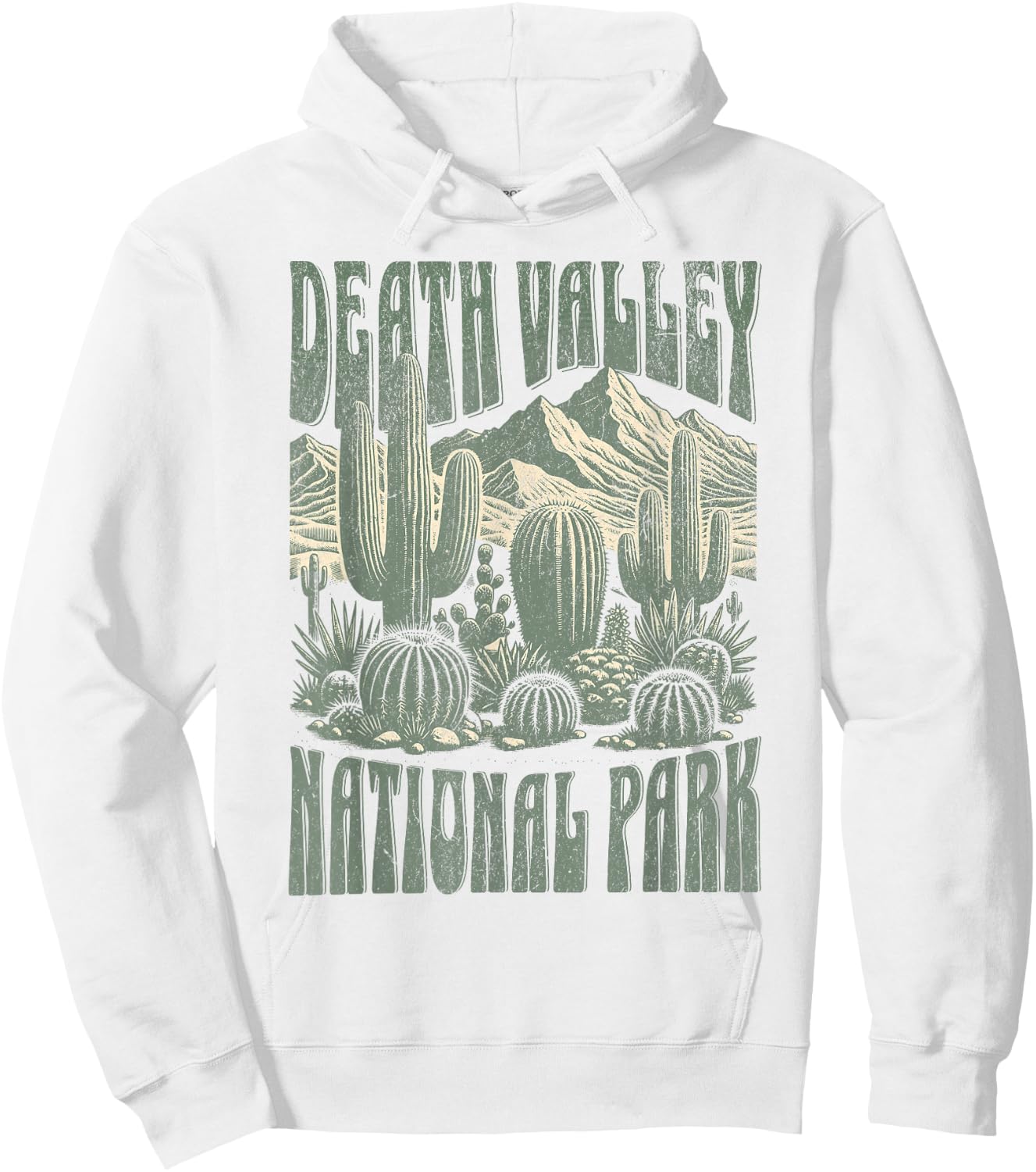 Death Valley National Park Hoodie - Hoodie | White