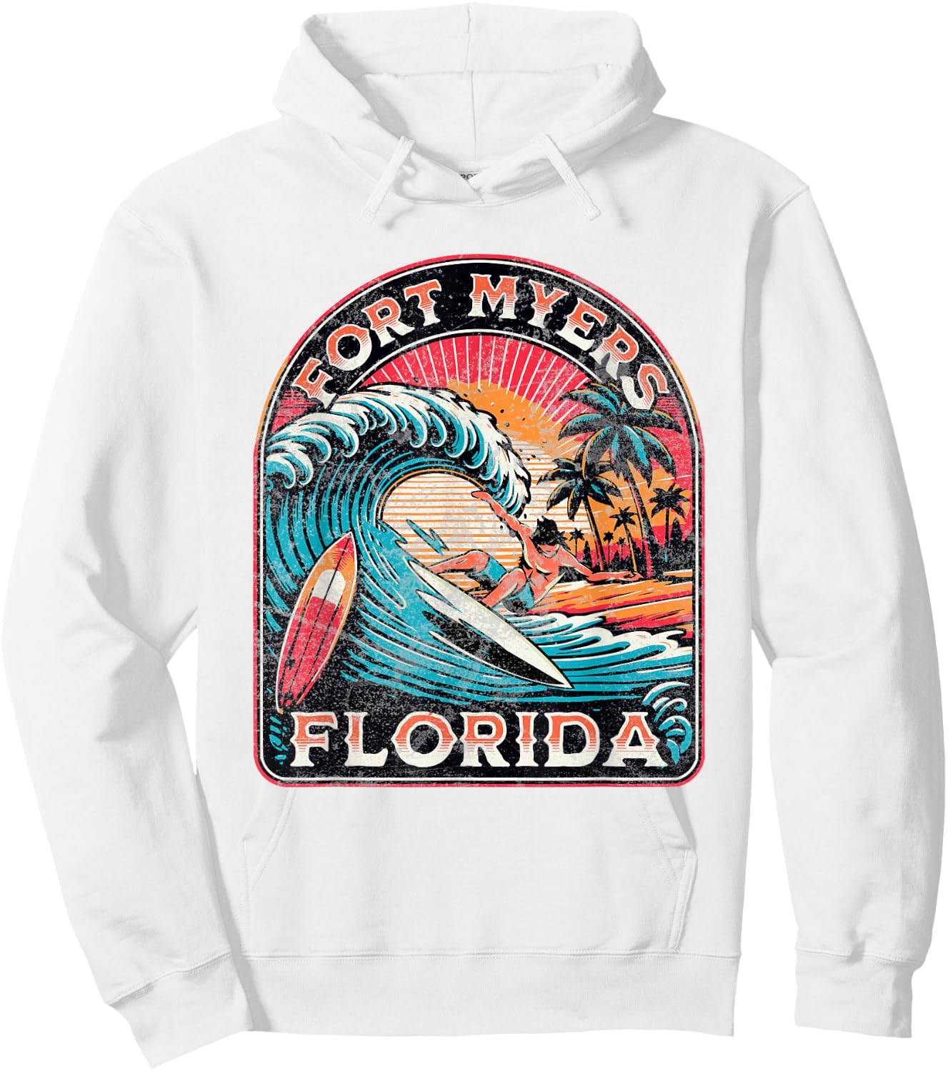 Fort Myers Hoodie - Hoodie | White