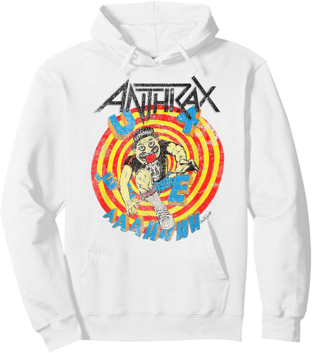 Anthrax – U4EAHHH Hoodie - Hoodie | White