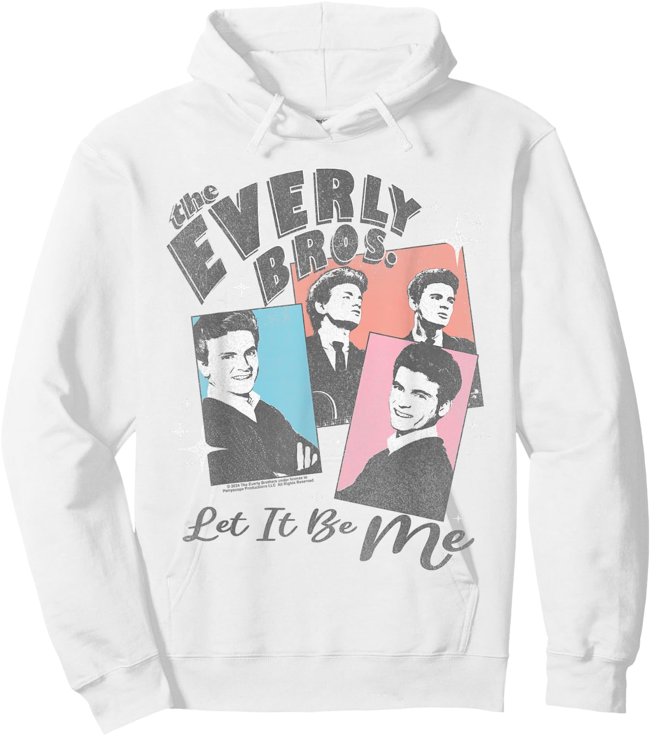 The Everly Brothers Let It Be Me Collage Hoodie - Hoodie | White