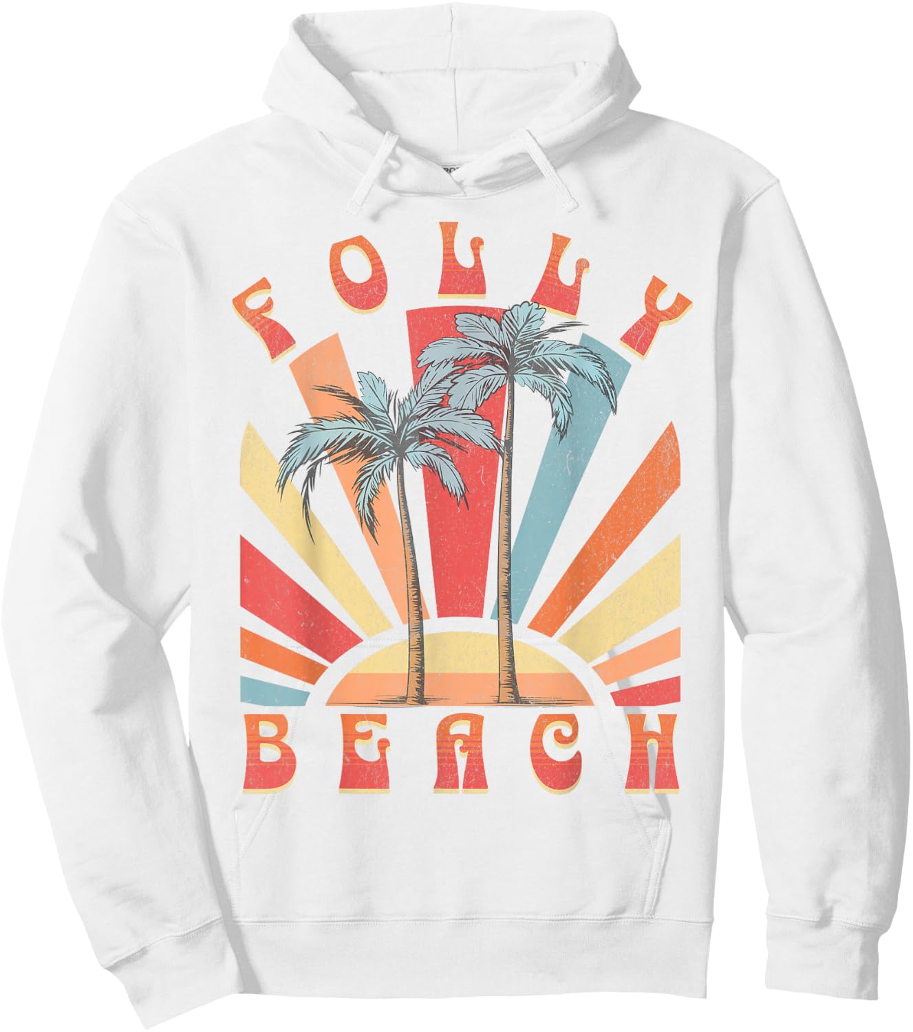 Folly Beach Hoodie - Hoodie | White
