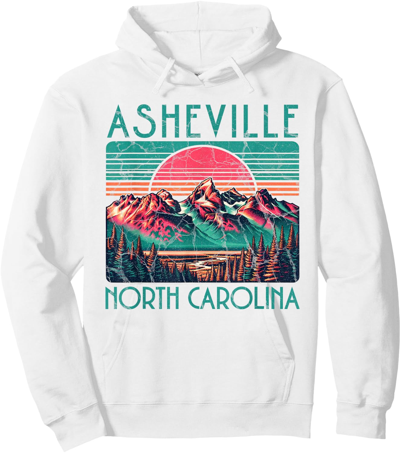 Asheville Hoodie - Hoodie | White