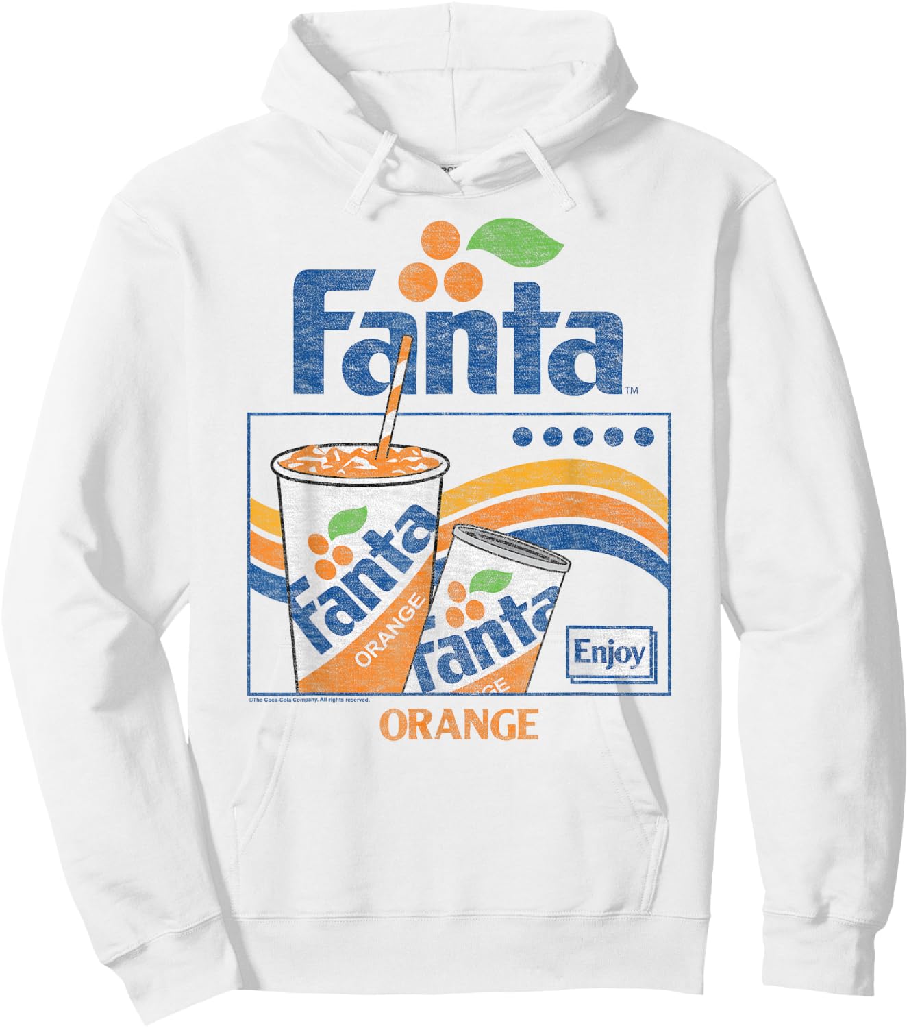 Coca-Cola - Fanta Enjoy Hoodie - Hoodie | White
