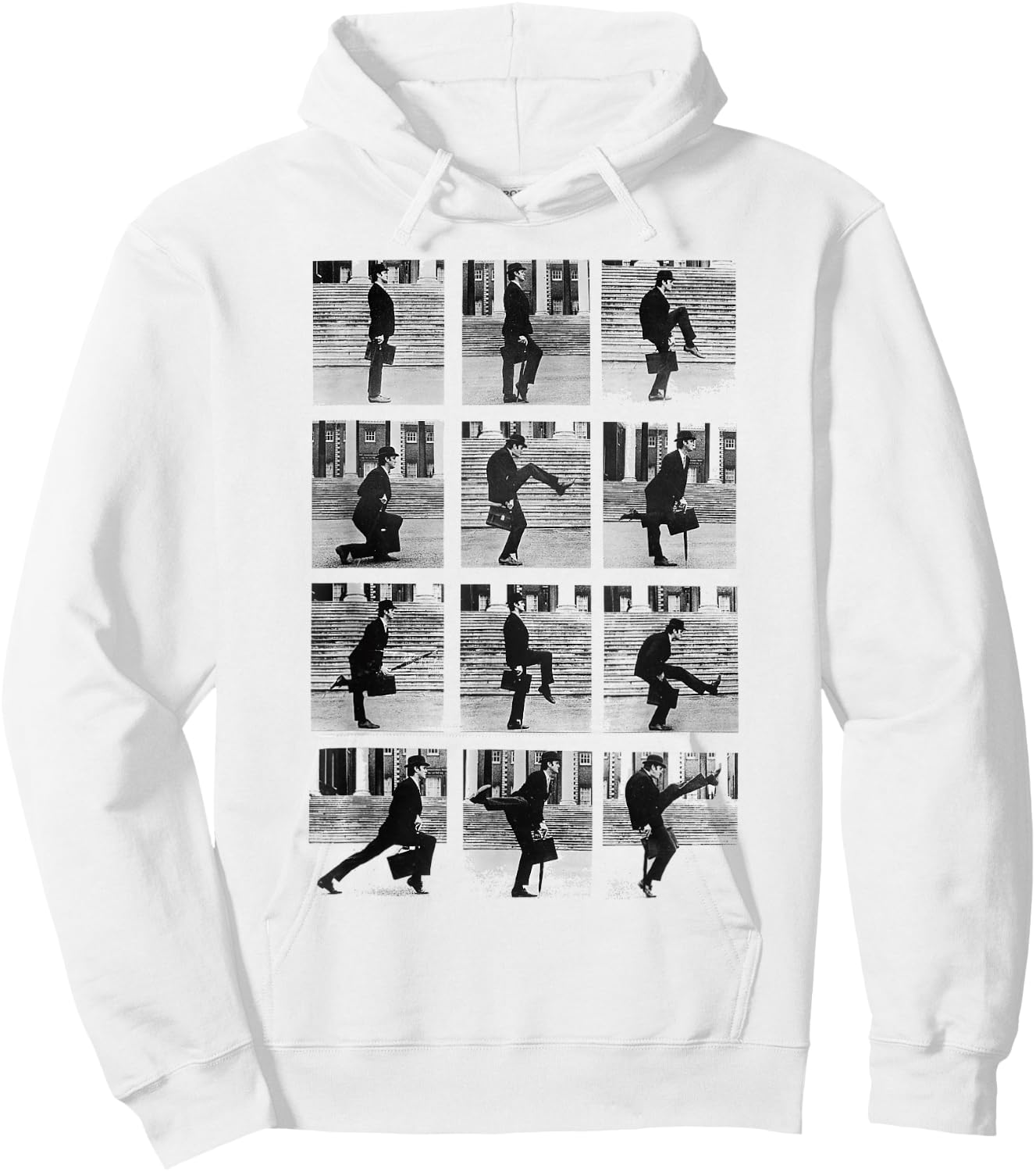 Monty Python Official Silly Walks Hoodie - Hoodie | White