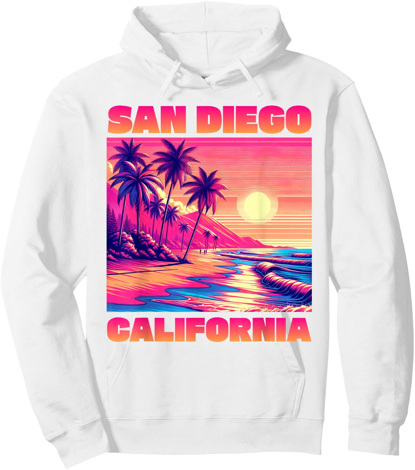 San Diego Hoodie - Hoodie | White