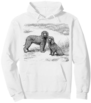 Irish Water Spaniel vintage Irish Water Spaniels Hoodie - Hoodie | White