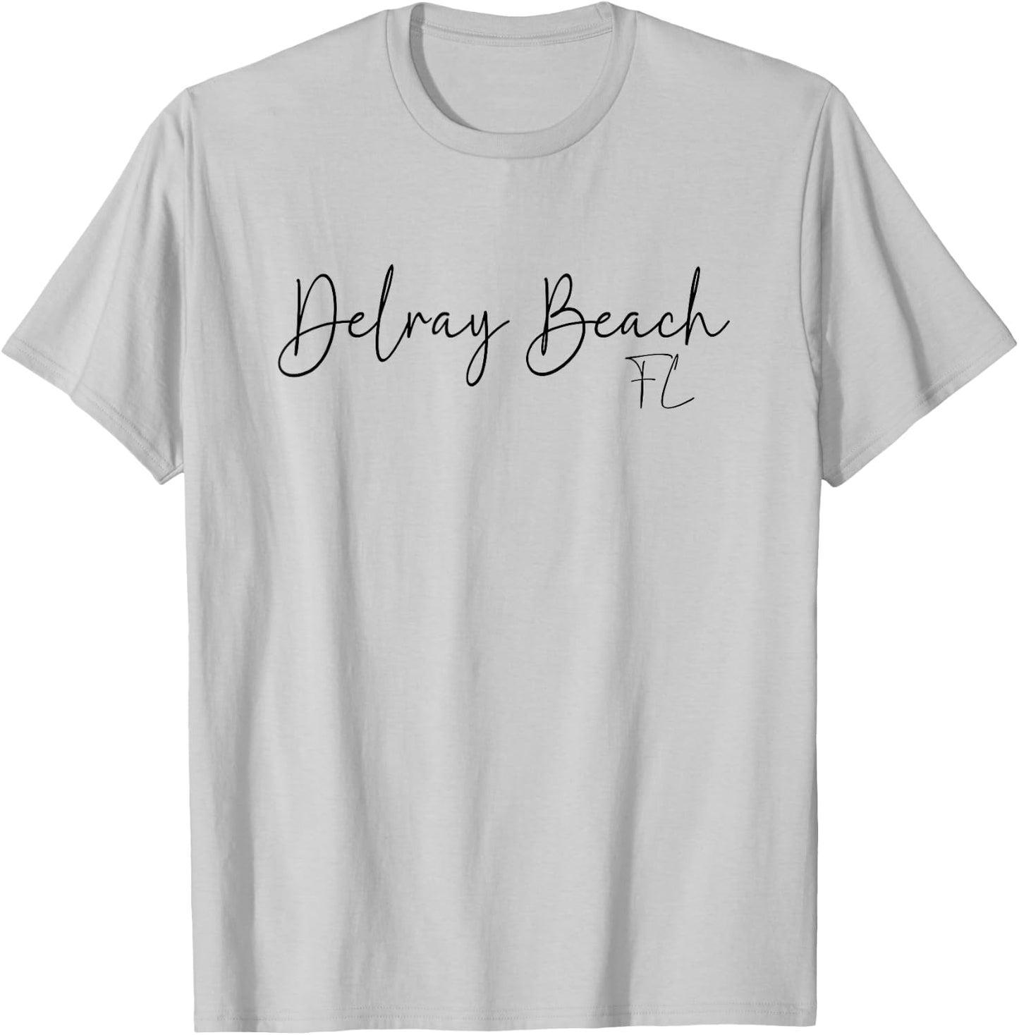 Delray Beach Florida CA Retro Women T-Shirt - T-Shirt | Ash