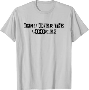 Cookie Ransom Note Bakery T-Shirt - T-Shirt | Ash