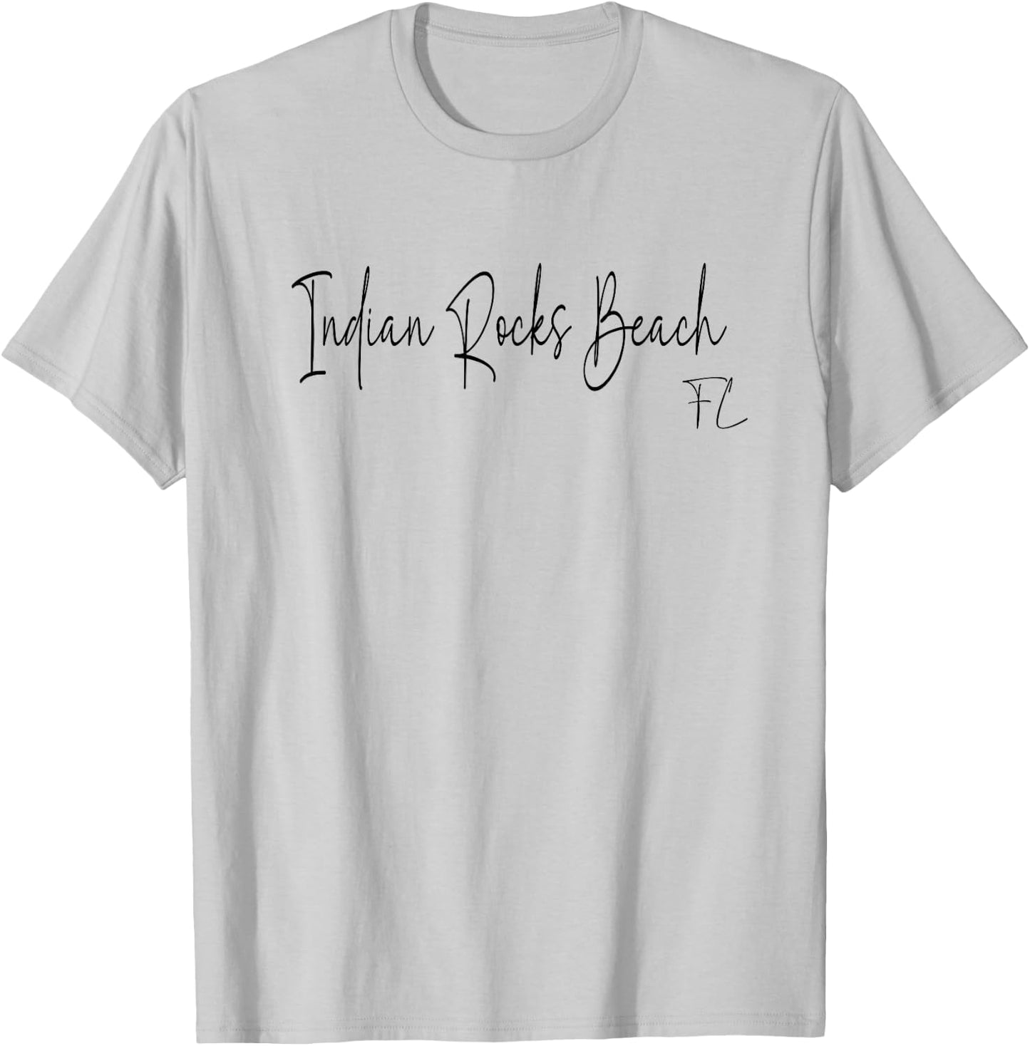 Indian Rocks Beach Florida CA Retro Men Women T-Shirt - T-Shirt | Ash