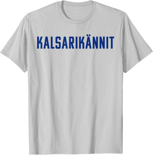 Kalsarikännit: Drinking in Underwear | Alk Gift | JGA Fun T-Shirt - T-Shirt | Ash