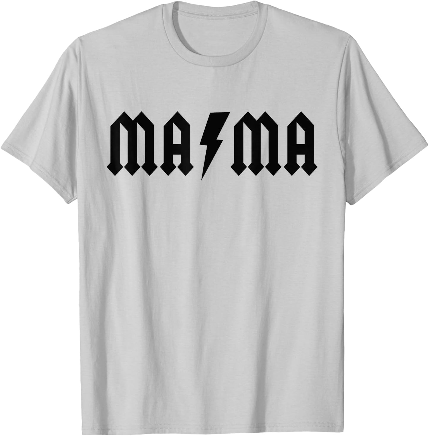 Rock n Roll Mama Birthday Rock Star Matching Family T-Shirt - T-Shirt | Ash
