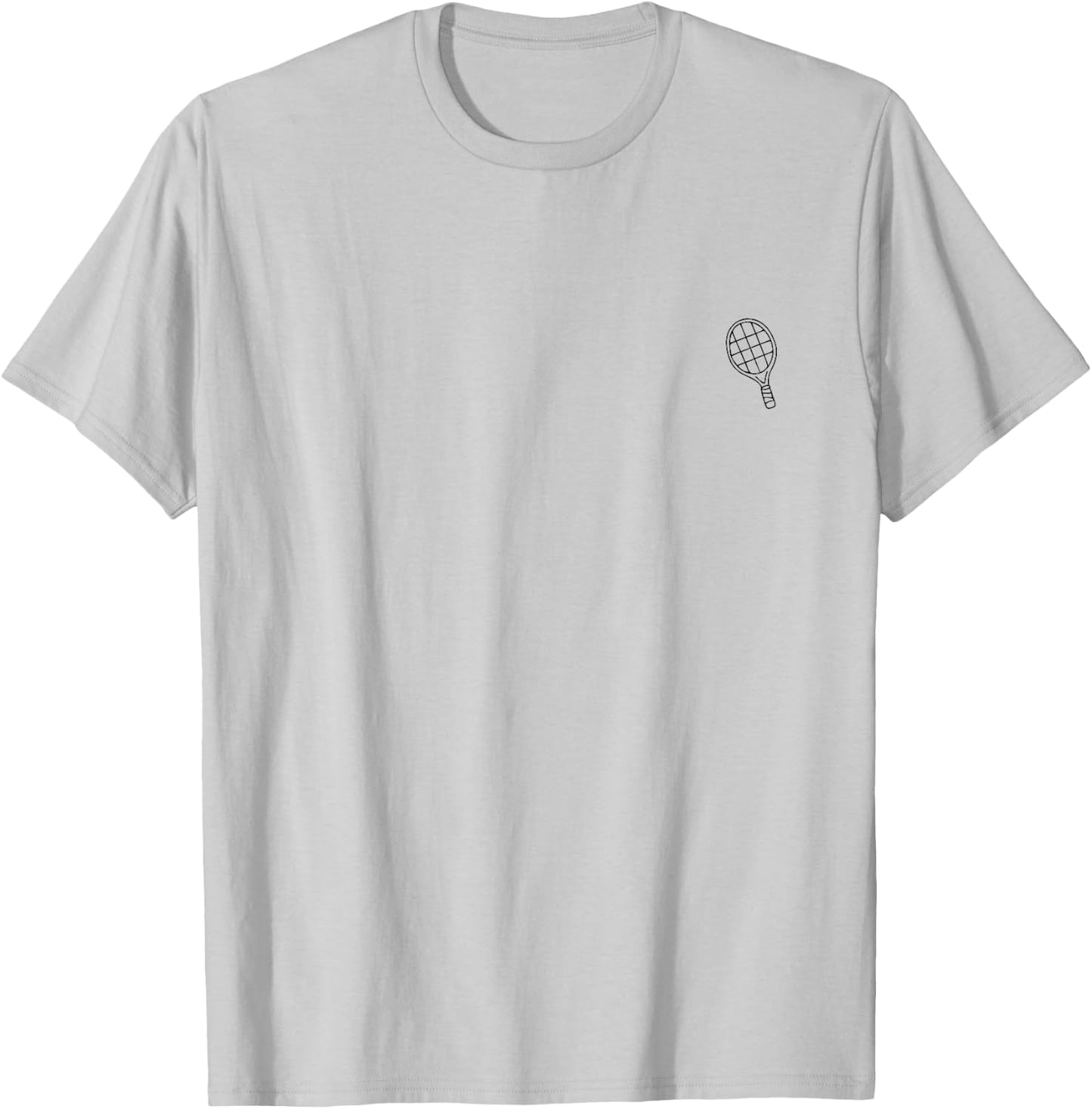 Tennis Aesthetic T-Shirt - T-Shirt | Ash