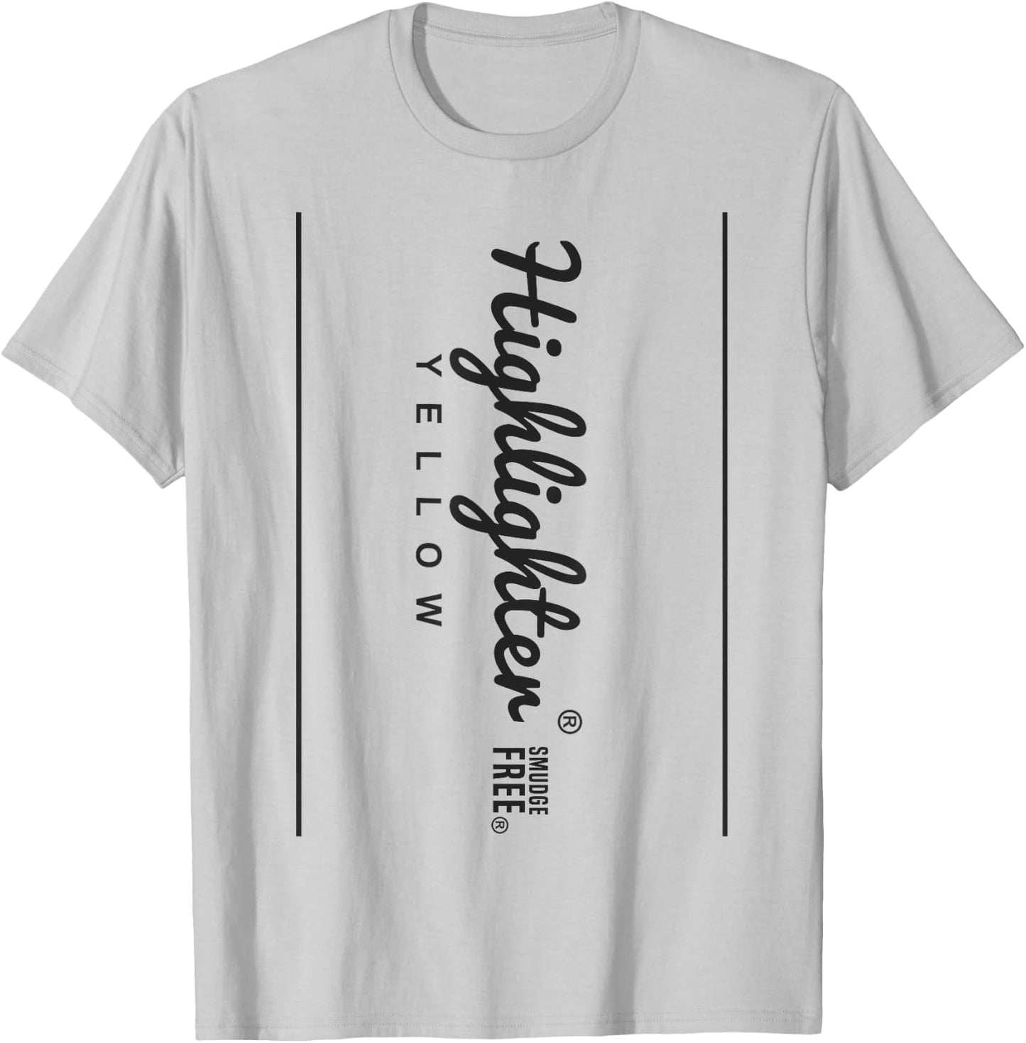 Yellow Color Pen Costume Halloween Highlighter Cute Fun T-Shirt - T-Shirt | Ash