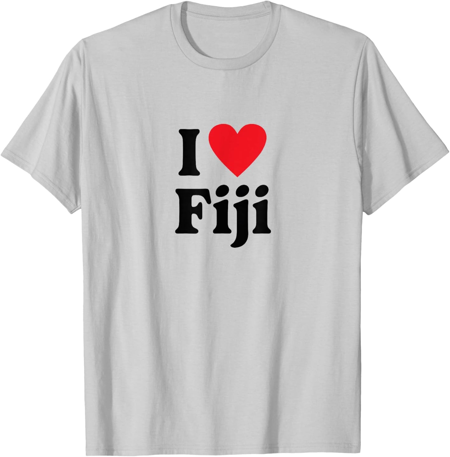 I love Fiji T-Shirt - T-Shirt | Ash
