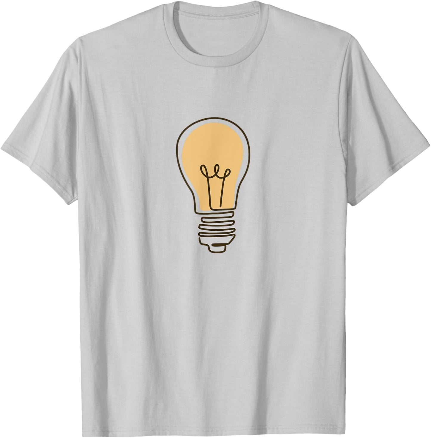 Lightbulb T-Shirt - T-Shirt | Ash