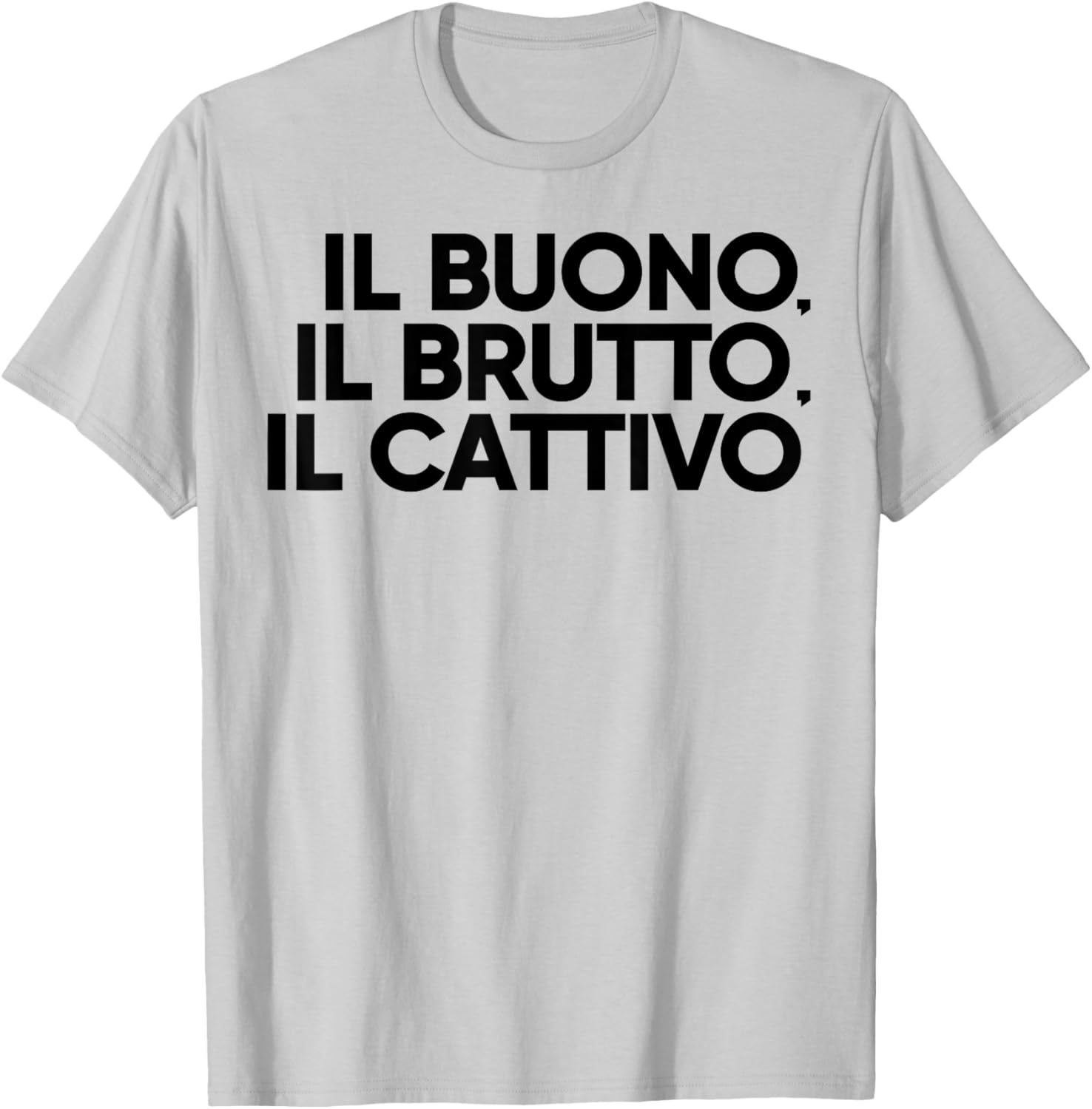 Il Buono Il Brutto Il Cattivo T-Shirt - T-Shirt | Ash