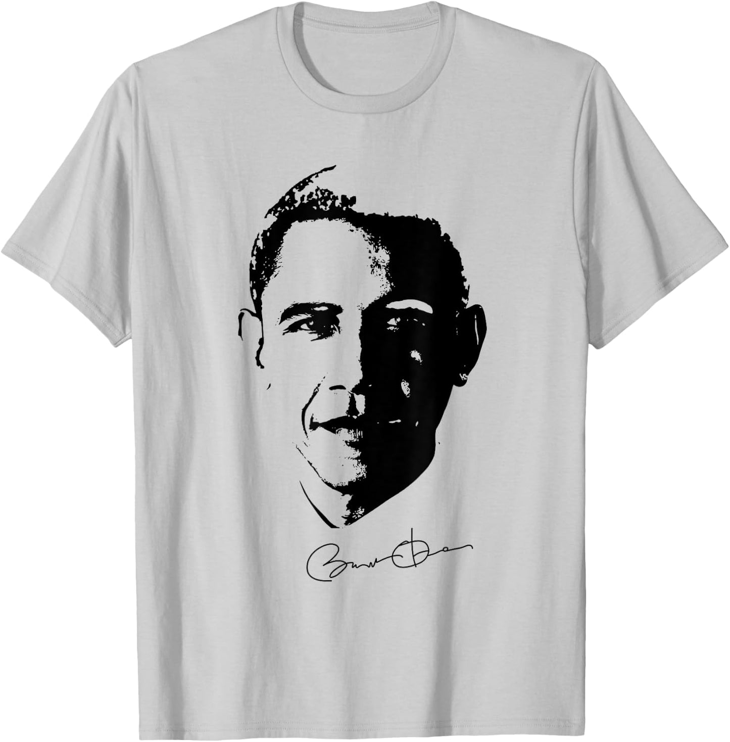 Egoteest: Barack Obama Signed Shirt, Political , USA T-Shirt - T-Shirt | Ash