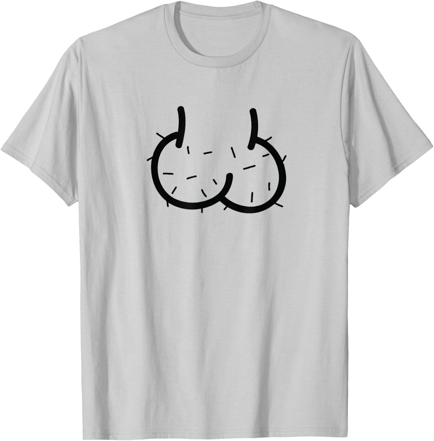 Funny Inappropriate - Ballsack T-Shirt - T-Shirt | Ash