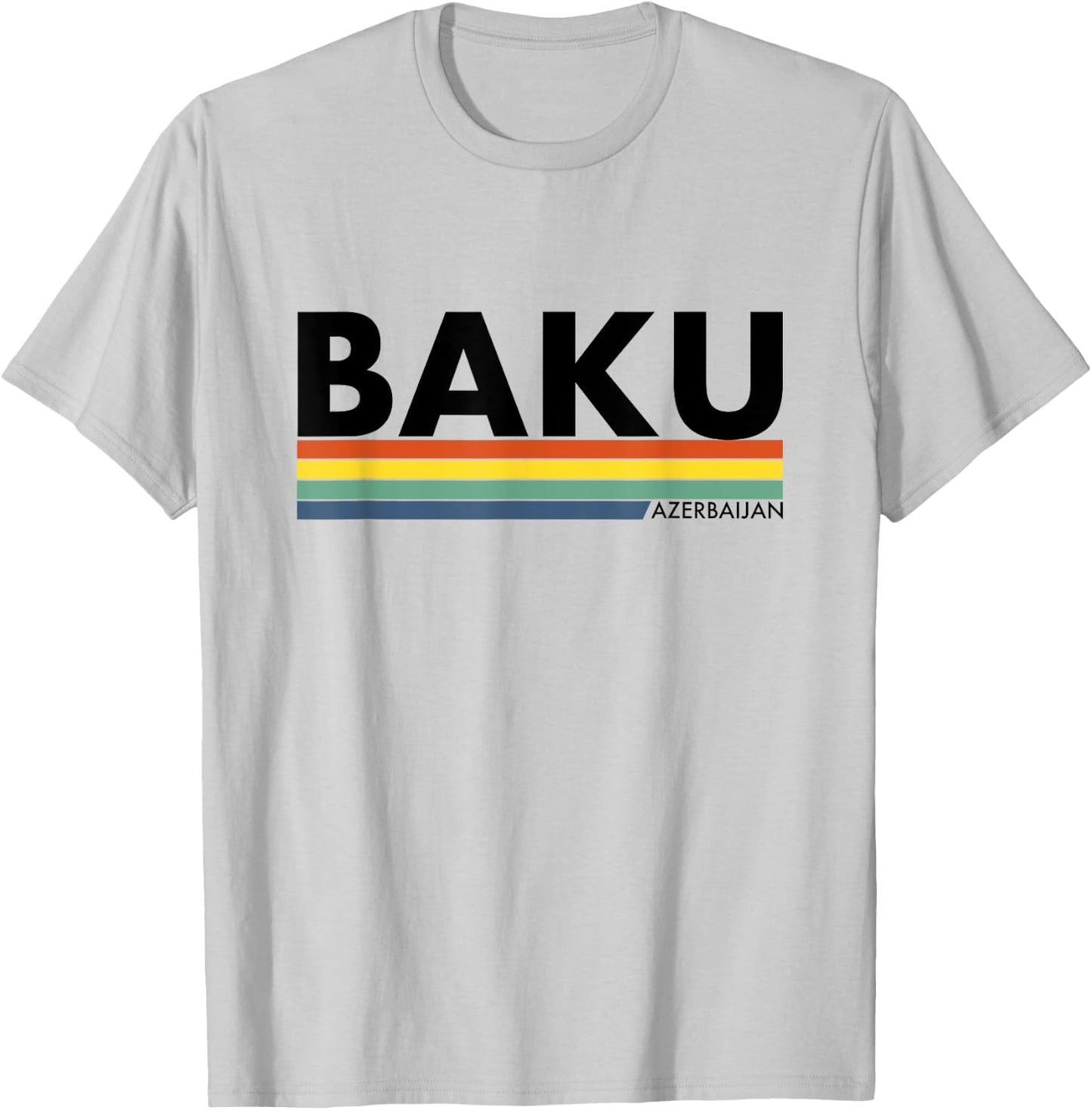 Baku Azerbaijan Azerbaijani T-Shirt - T-Shirt | Ash