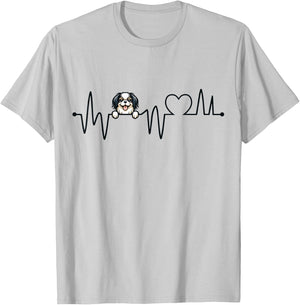 Cool Japanese Chin Art Women Kids Chin Lover T-Shirt - T-Shirt | Ash