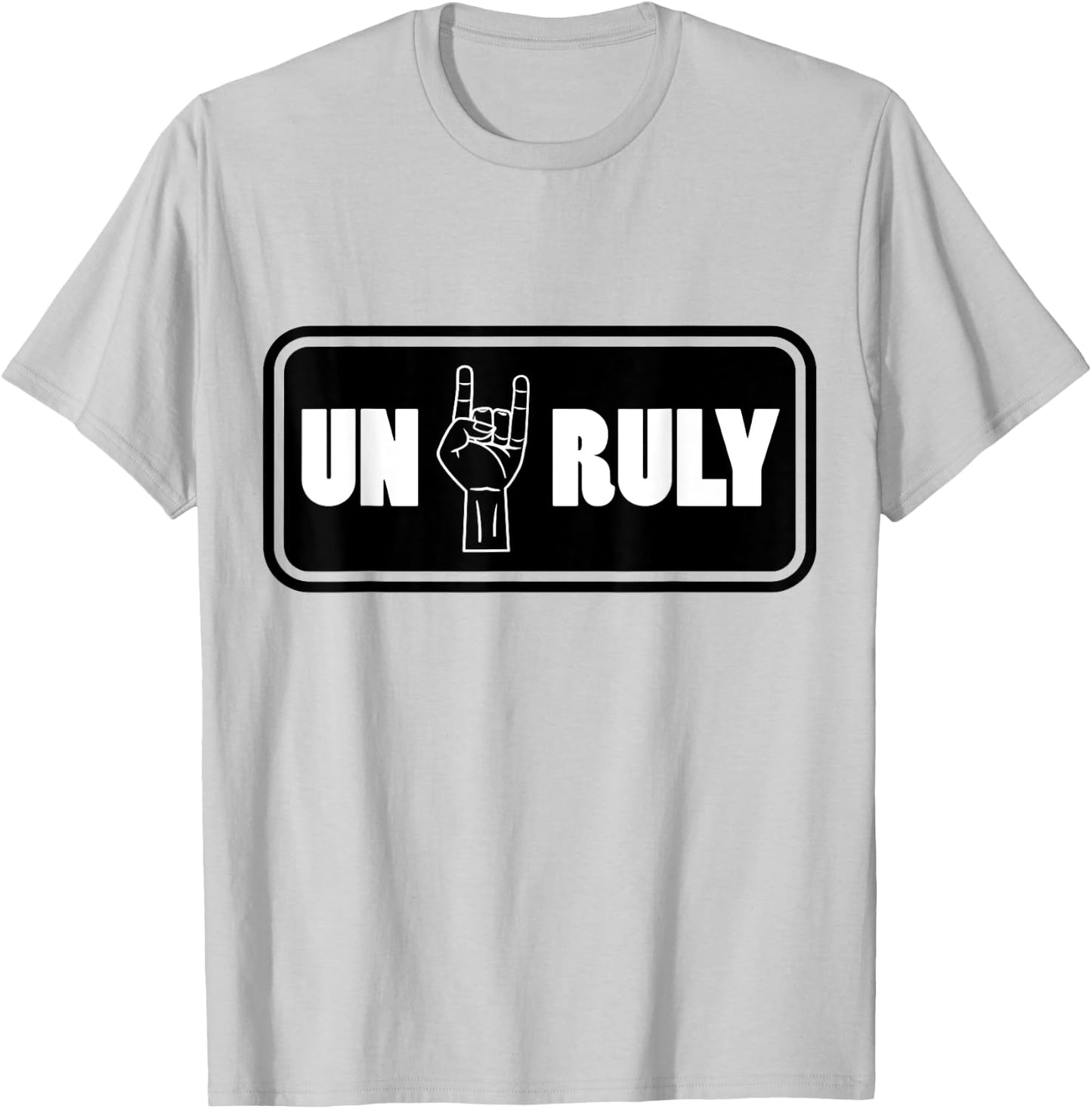 Unruly Jamaican Dancehall Reggae Music Island T-Shirt - T-Shirt | Ash