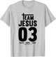 Christian - Team Jesus 03 Faith Hope Love T-Shirt - T-Shirt | Ash
