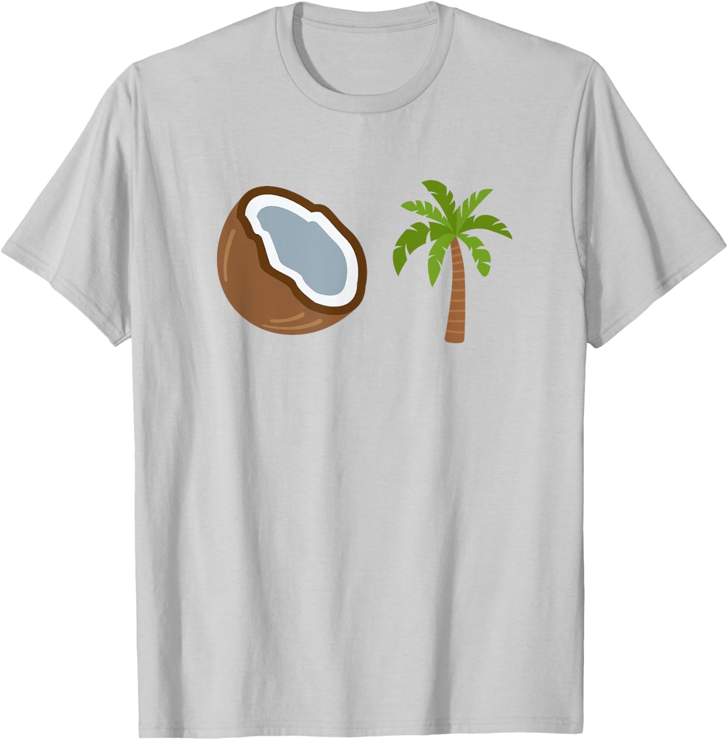 Coconut Tree Meme - Patriotic Kamala Statement USA Democrat T-Shirt - T-Shirt | Ash